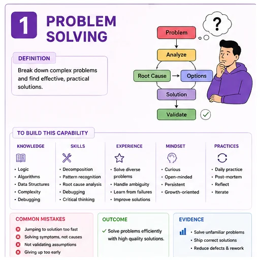 Problem Solving capability map