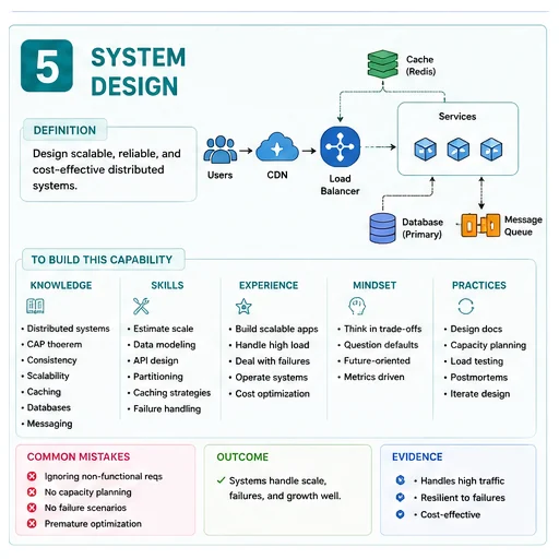 System Design capability map
